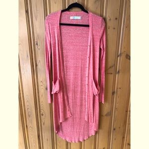 FP Ribbed Maxi Cardigan